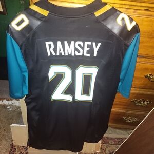 Nike Black and Teal Jersey